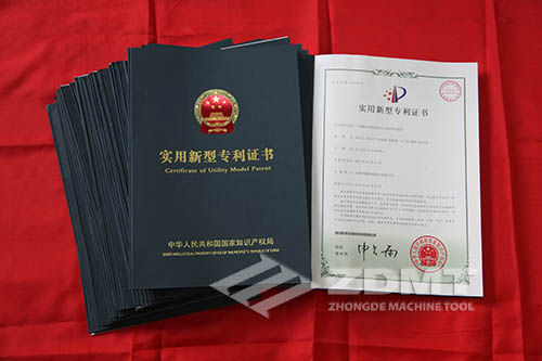 中德機(jī)床剪板機(jī)、折彎機(jī)再獲35項(xiàng)國家專利
